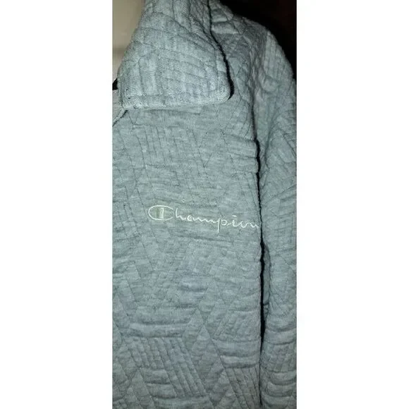 Women's Champion Size Medium Gray Jacket - Picture 3 of 9